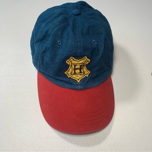 HARRY POTTER HOGWARTS SNAPBACK BLUE RED ONE SIZE DAD HAT